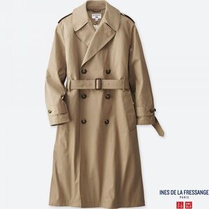 Uniqlo Ines de la Fressange Khaki Trench Coat